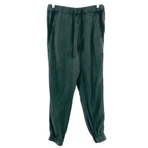 Anthropologie On The Road Olive Green Mineral Wash Jogger Pants